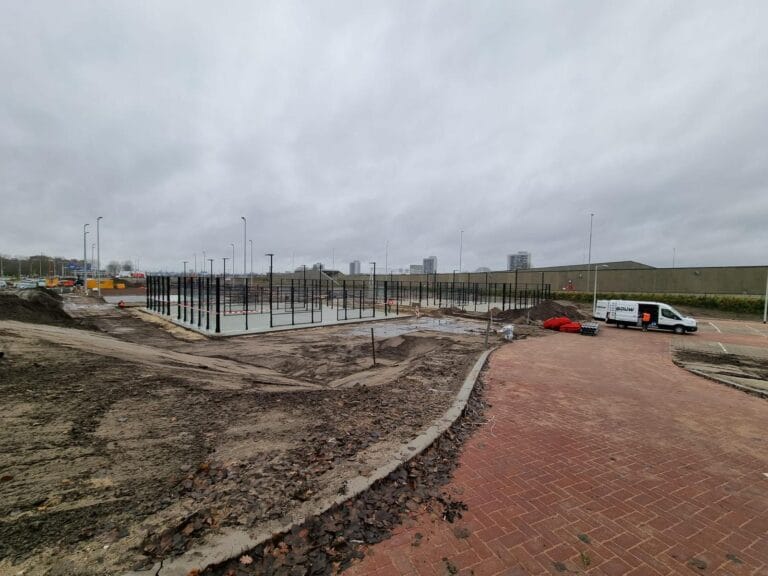 4 outdoor padelbanen van Tennisbouw: TPC Gaasperpark in Duivendrecht
