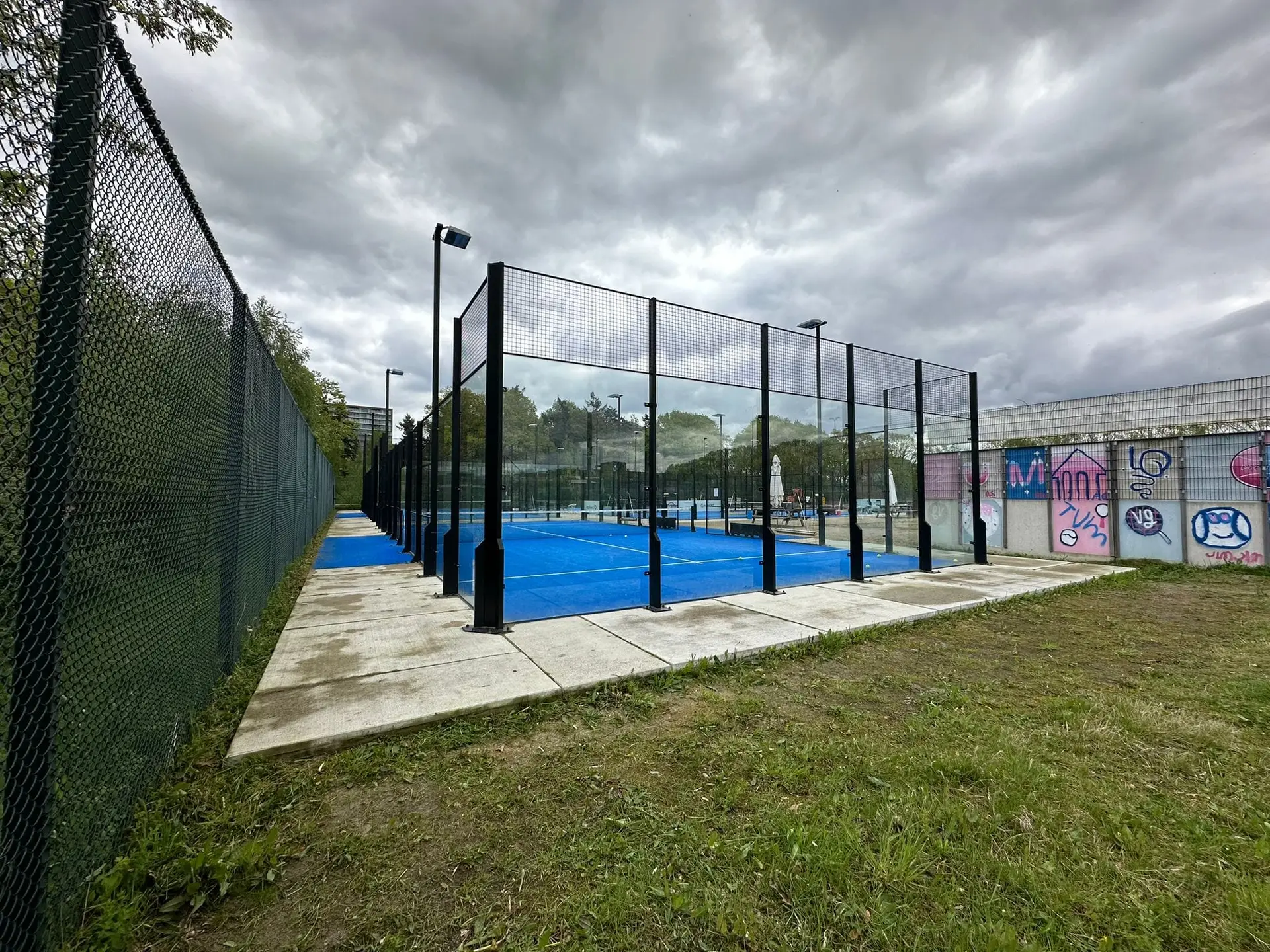 4 outdoor padelbanen van TV Meerhoven in Eindhoven