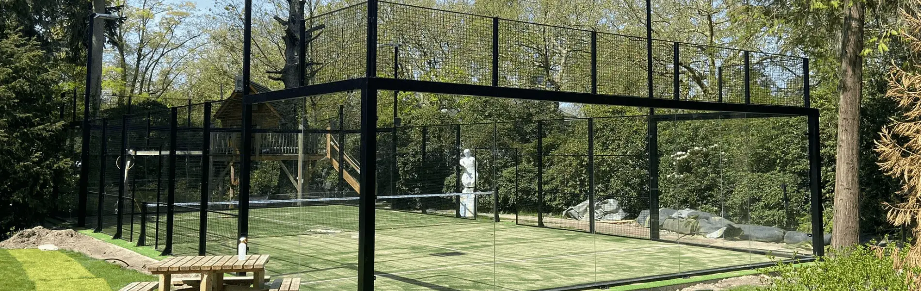 1 outdoor padelbaan van Privébaan in Eindhoven in Eindhoven