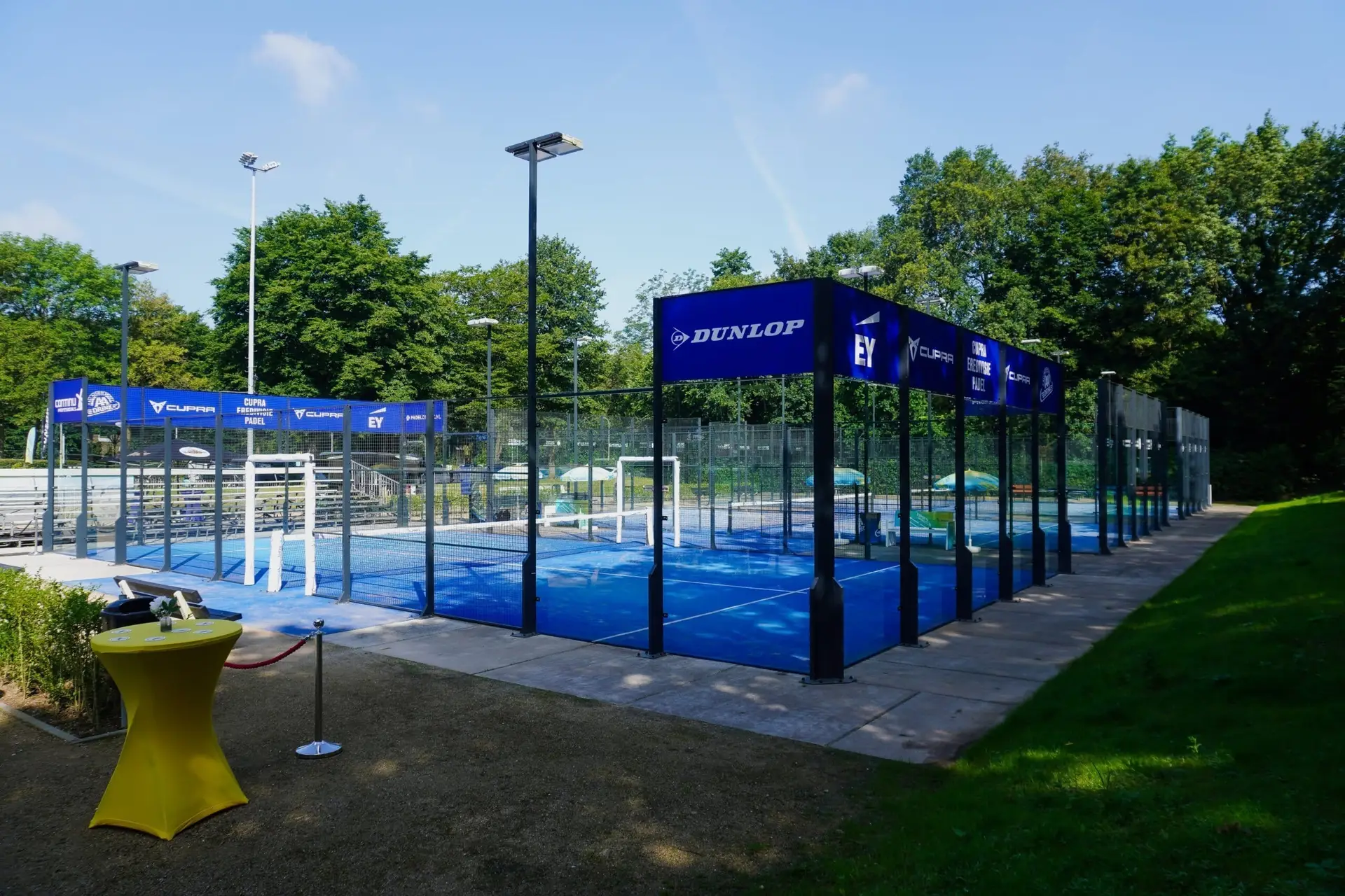 1 outdoor padelbaan van Smash ’70 in Nijmegen