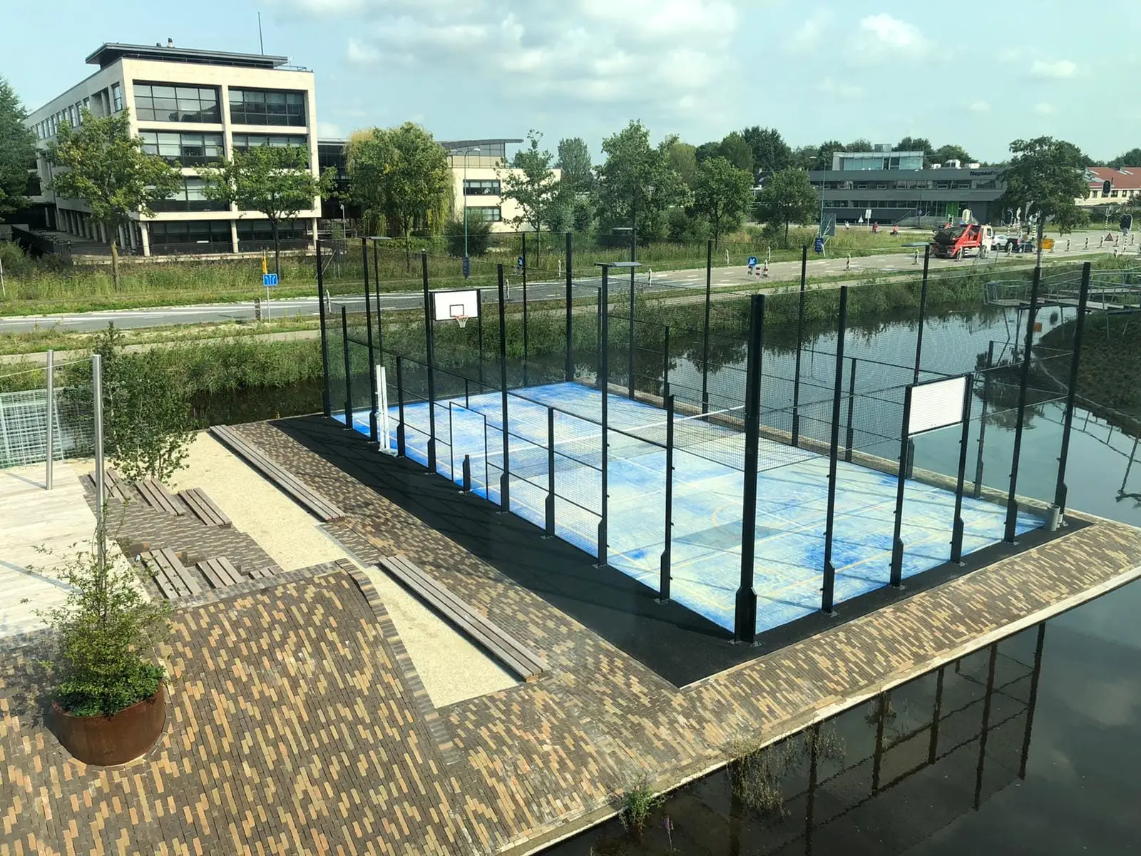 Multifunctioneel sportveld bij AFAS Leusden - Utrecht