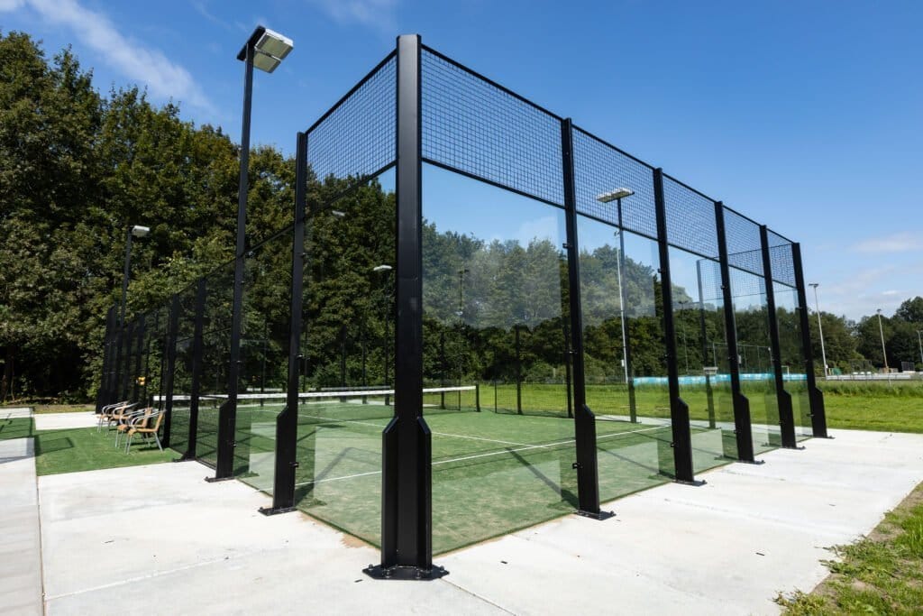 Jaula de columna exterior 1 Pista de pádel RedSport PRO NL en LTVL Lelystad