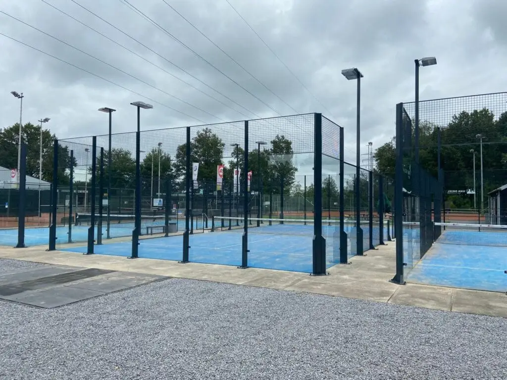 1 outdoor padelbanen van NTC Nijkerk 2 in Nijkerk