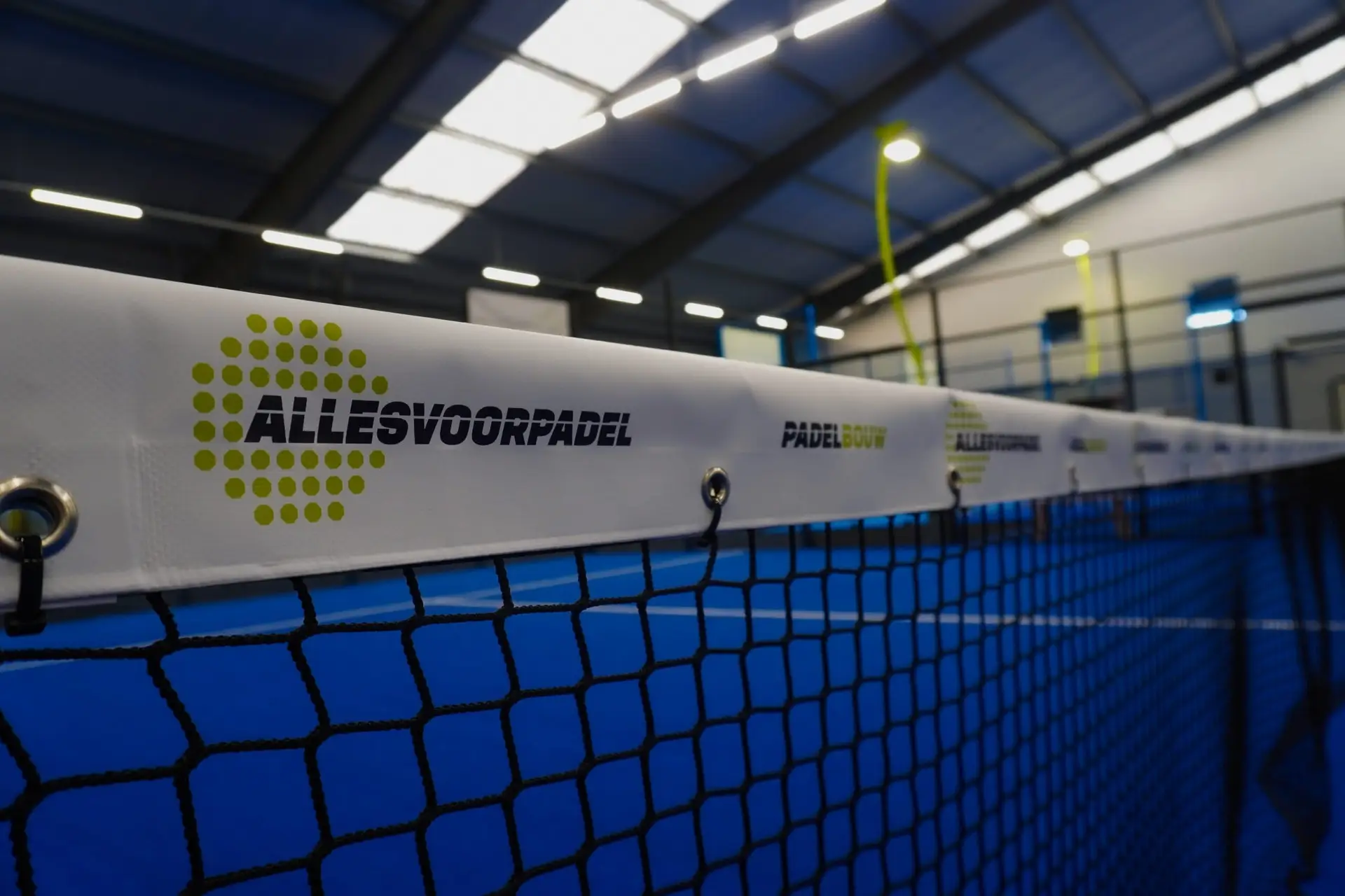 Padelbanen van Racket Centrum Meppel in Meppel, aangelegd door Allesvoorpadel