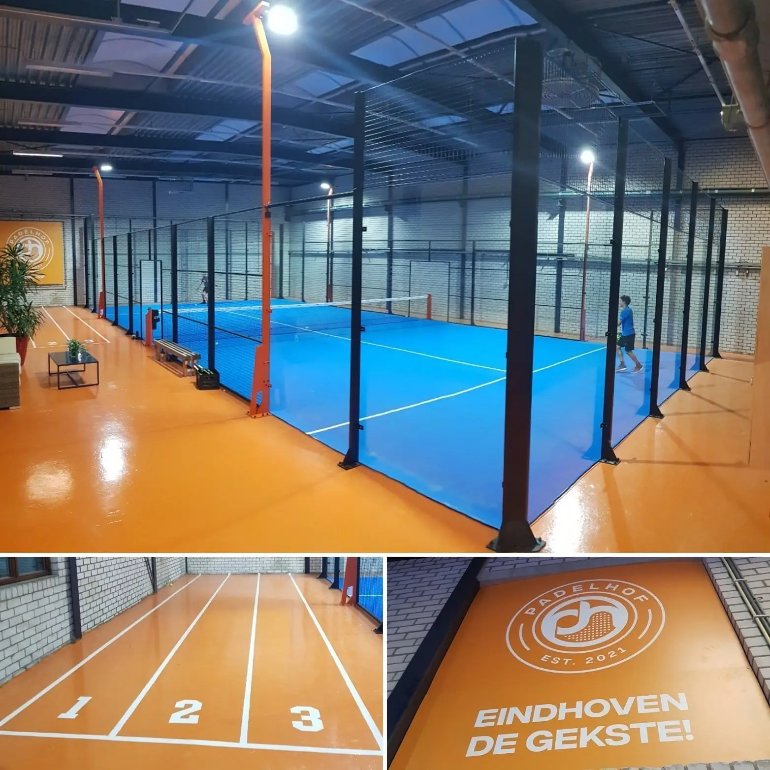 Padelbaan in Eindhoven bij Padelhof