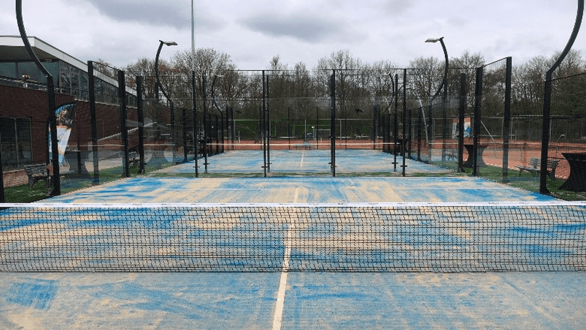 2 outdoor padelbanen van TC Quick Oldenzaal in Oldenzaal