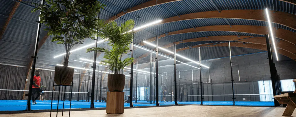 4 indoor padelbanen van TREE11 in Alkmaar