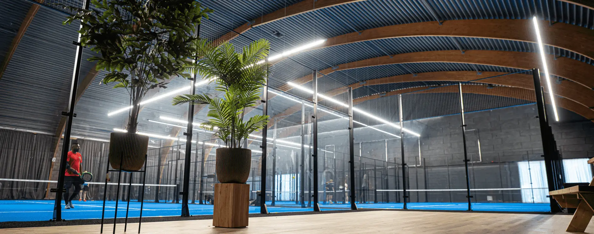 4 indoor padelbanen van TREE11 in Alkmaar