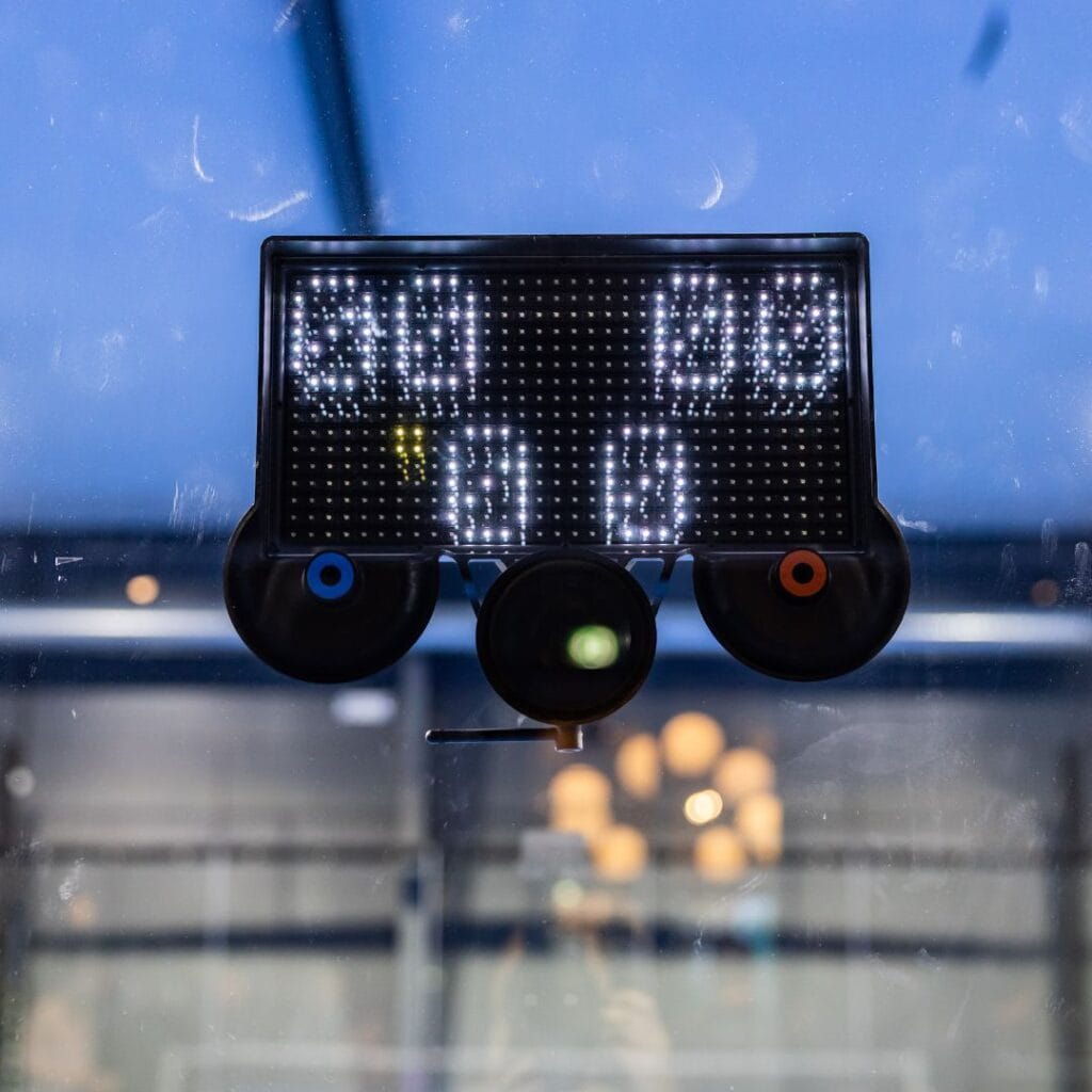 WeScore scoreboard 1