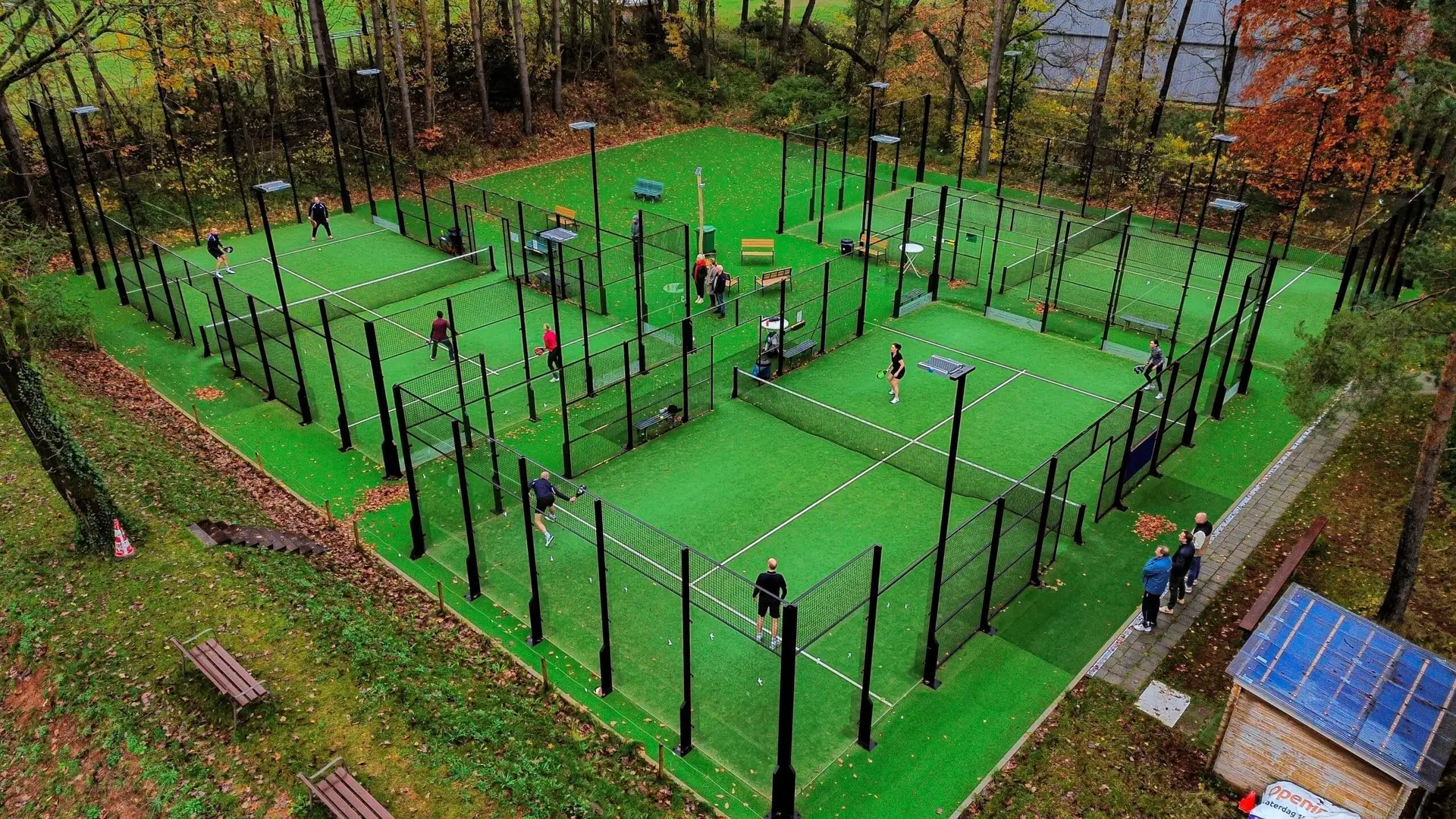 3 outdoor padelbanen van TV Dieren in Dieren