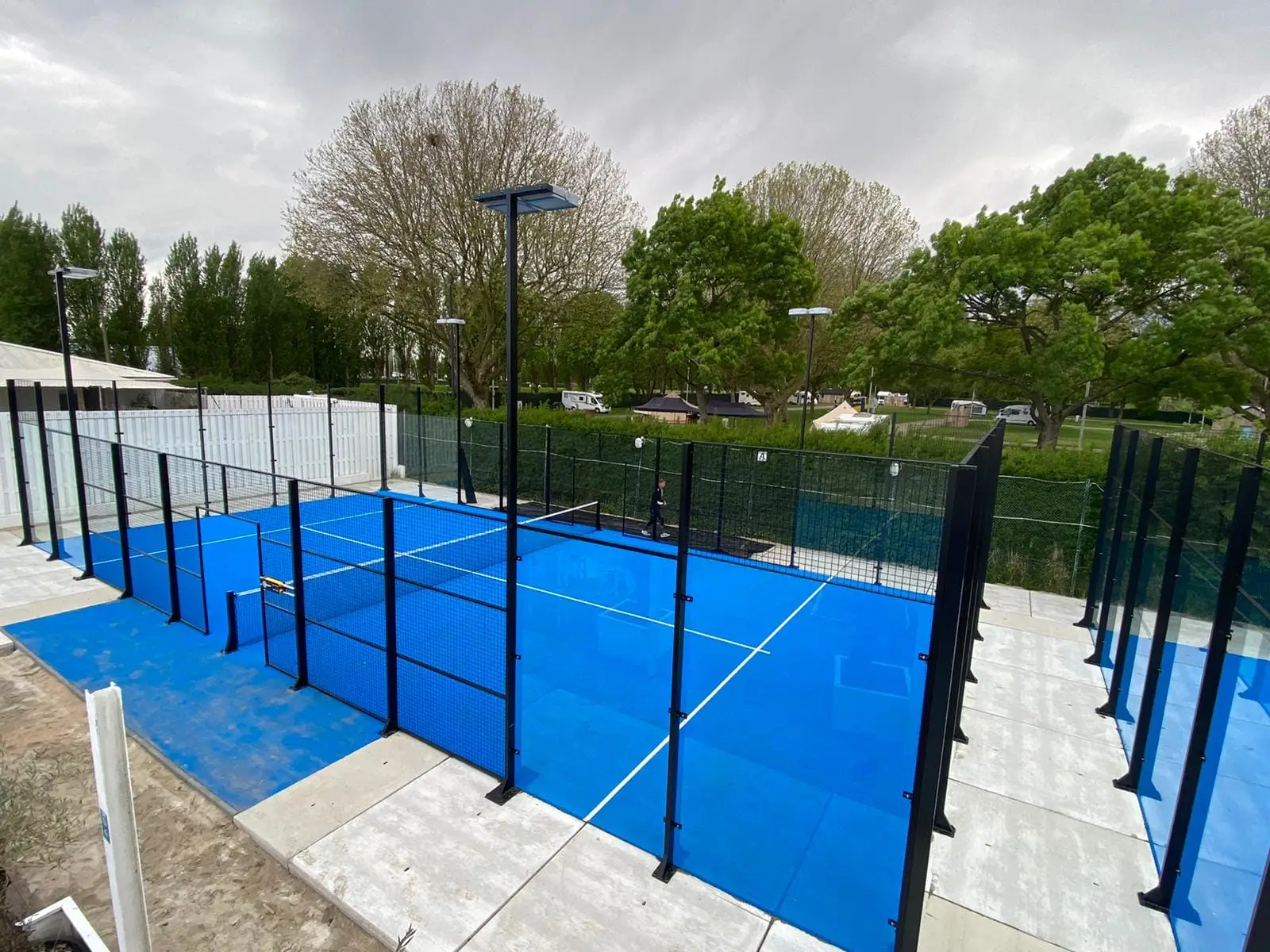 Padelbaan in Antwerpen - België