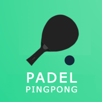 Het logo van Padel pingpong