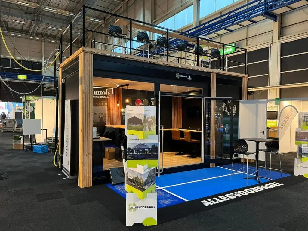 De Nationale Sport Vakbeurs was een succes 36 Padelbaan - De Nationale Sport Vakbeurs was een succes