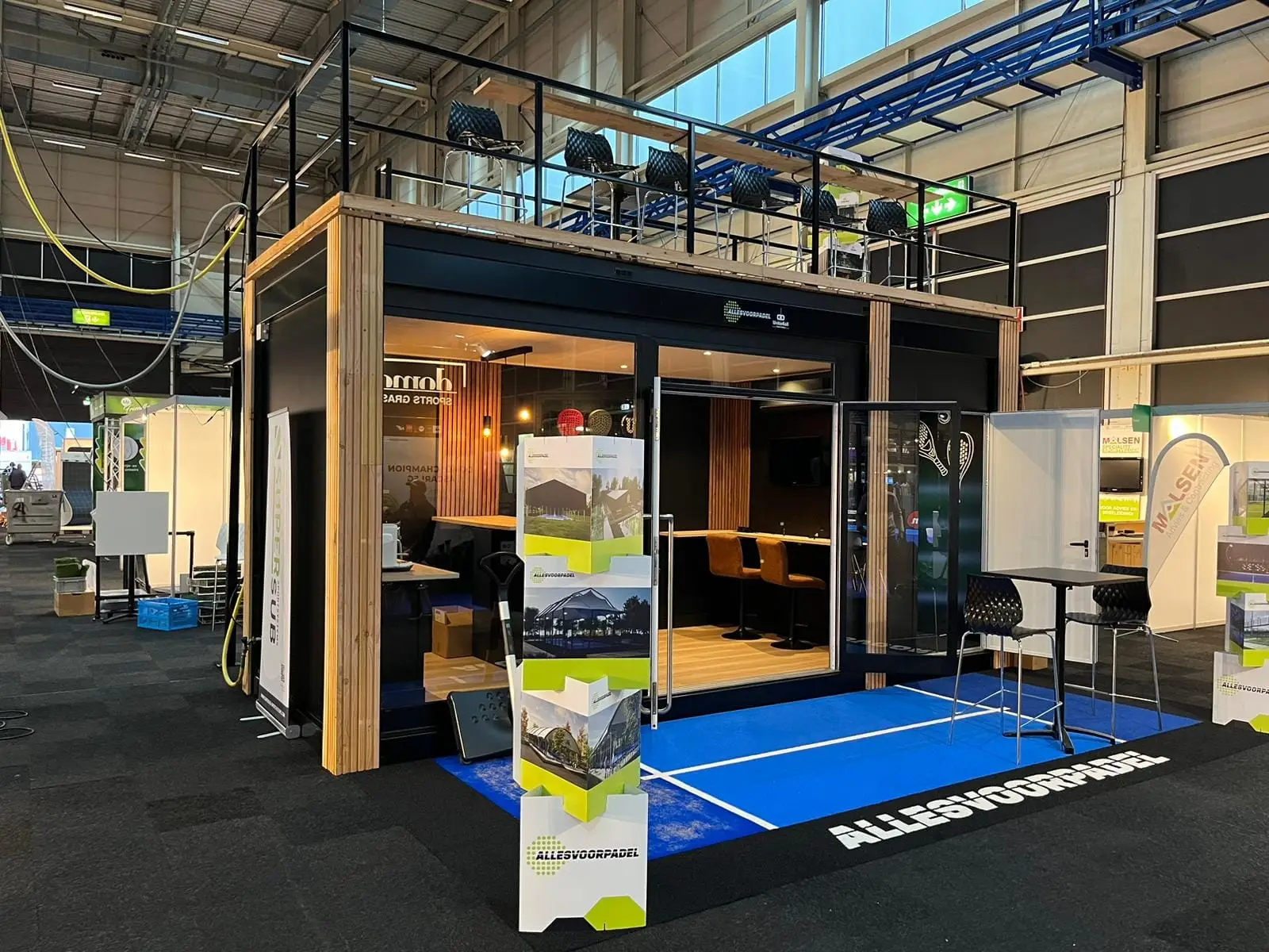 Padelbaan - De Nationale Sport Vakbeurs was een succes