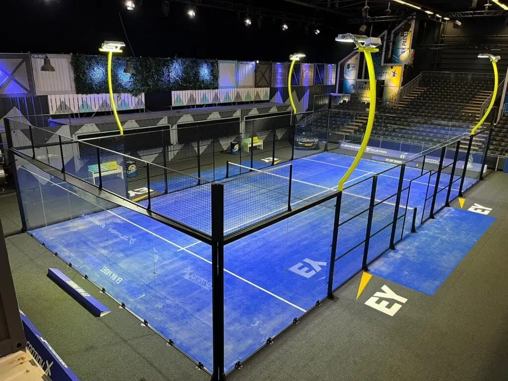 De Centre Court van Allesvoorpadel bij het EY NK Padel 2024! 1 Dutch Padel Week