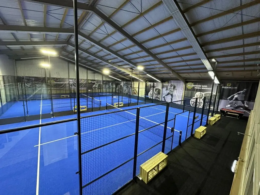 Hoeveel ruimte heb je nodig voor een padelbaan