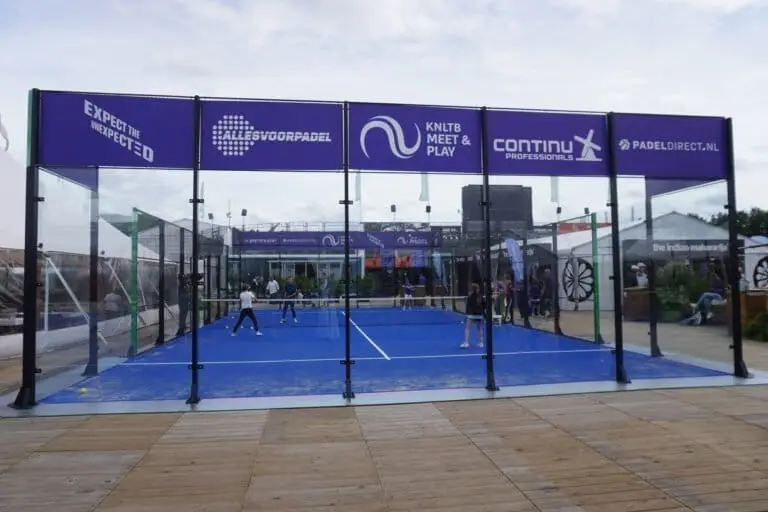 1 outdoor padelbaan van Libéma Open in Rosmalen