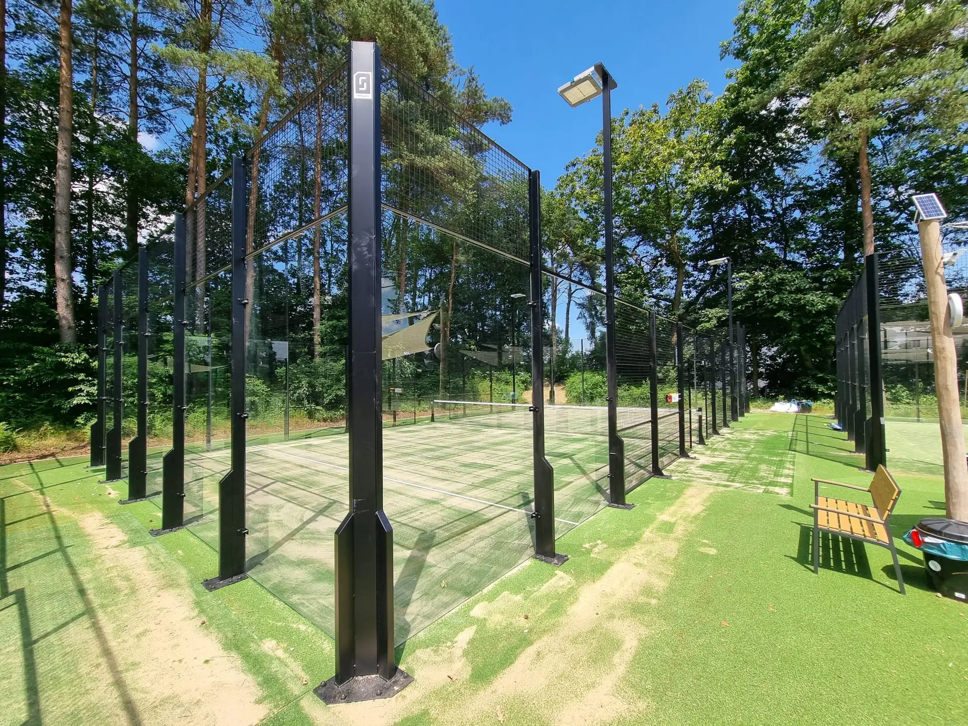 1 outdoor padelbaan van TV Dieren in Dieren