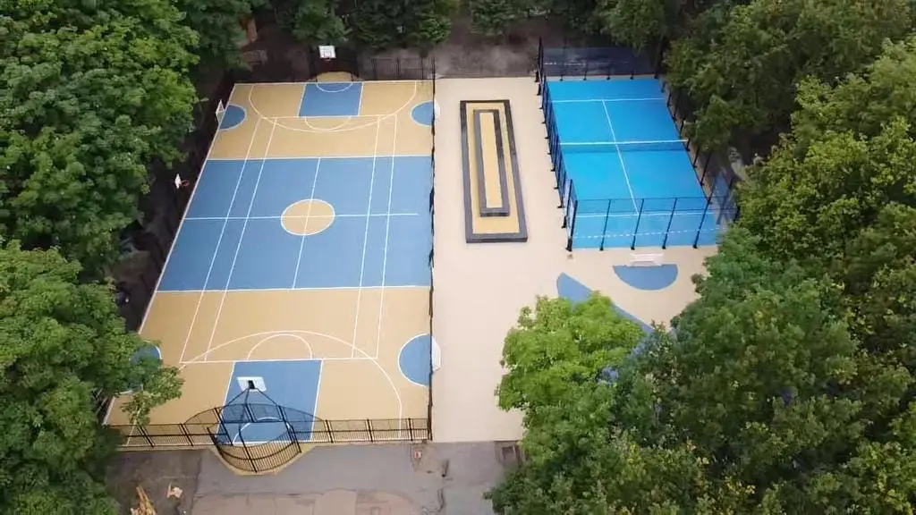 Padelbanen in Den Haag