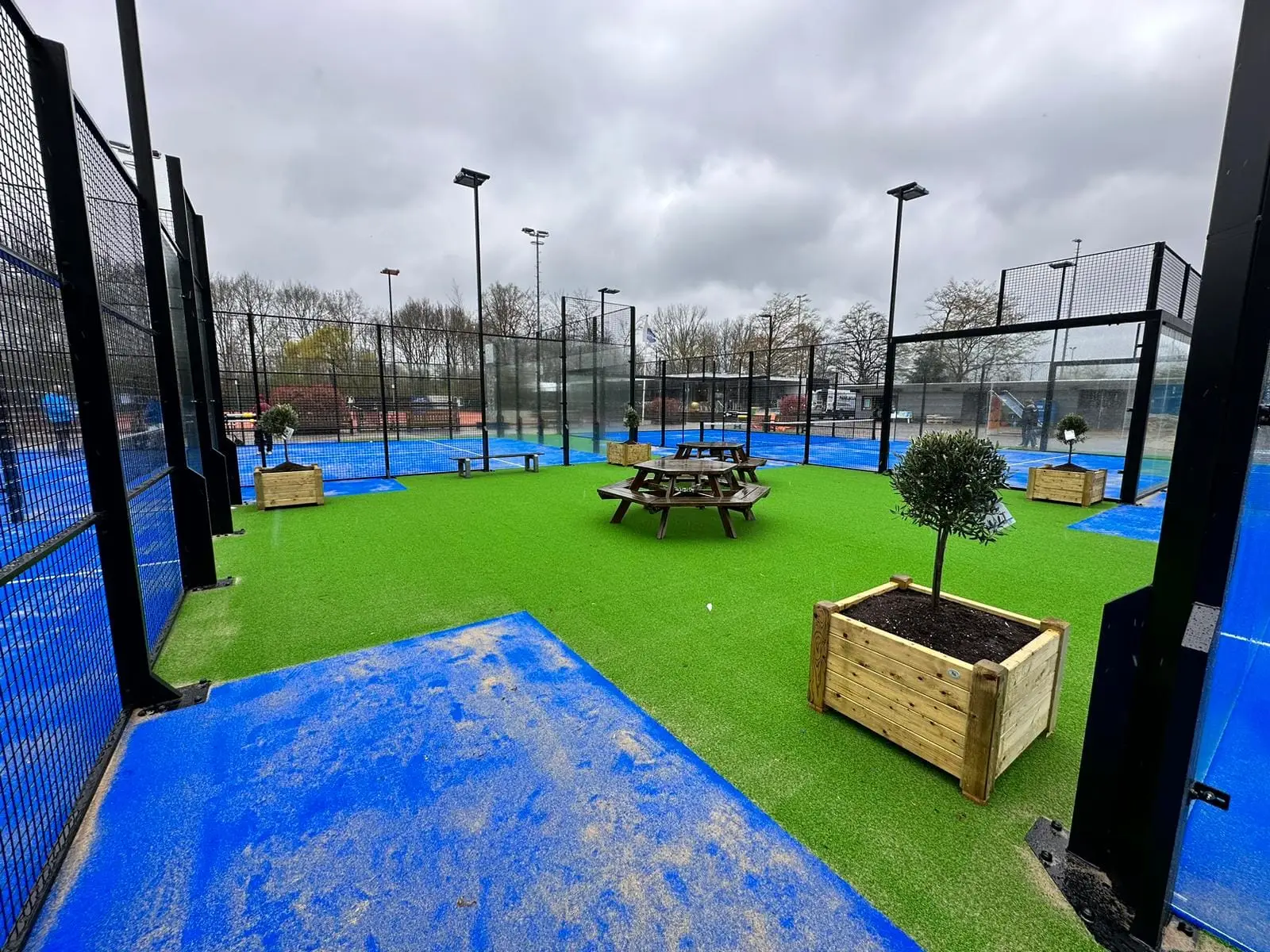 Padelbanen in Zoetermeer