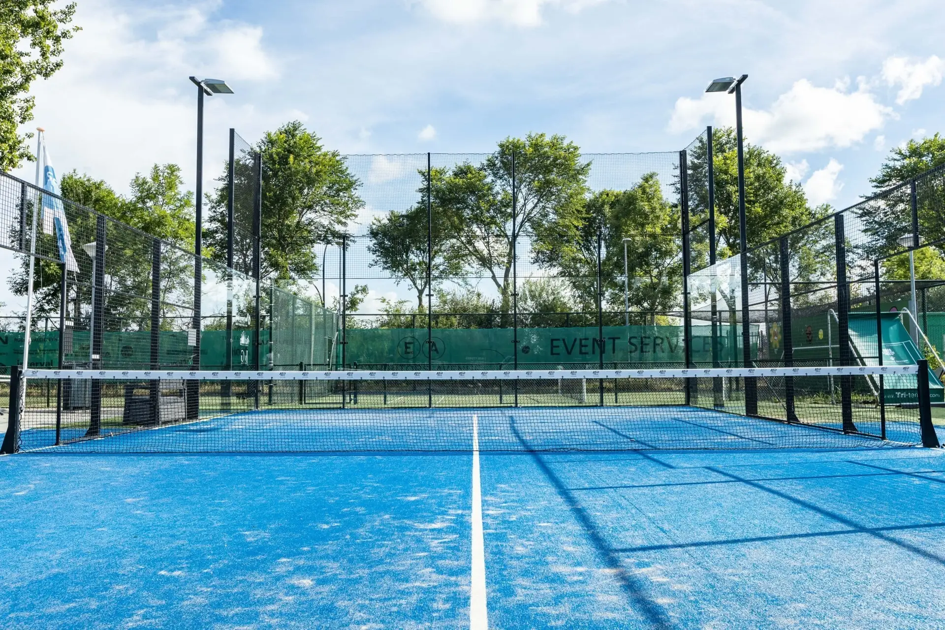 Geluidsoverlast padelbanen