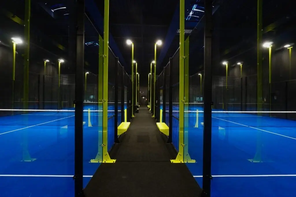 Indoor padelbanen