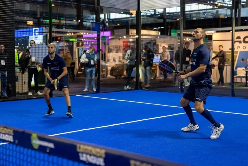 Een spectaculaire deelname op de Nationale Sport Vakbeurs 2024 5 Stand padelbaan 13