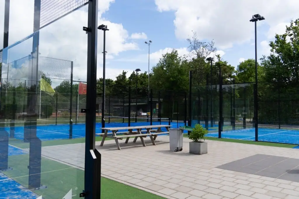 1 outdoor padelbanen van ALTV Zoetermeer fase 2 in Zoetermeer