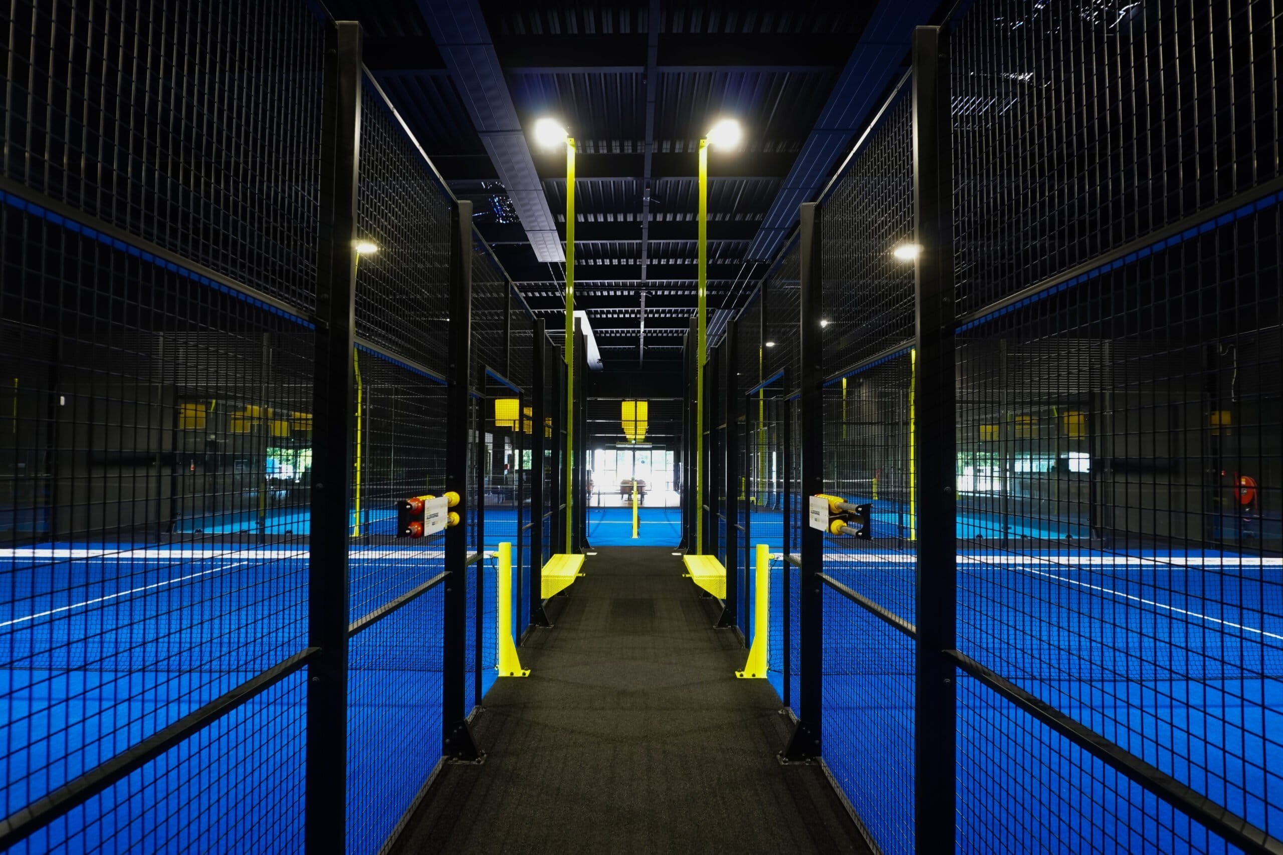 Number of padel courts in the Netherlands