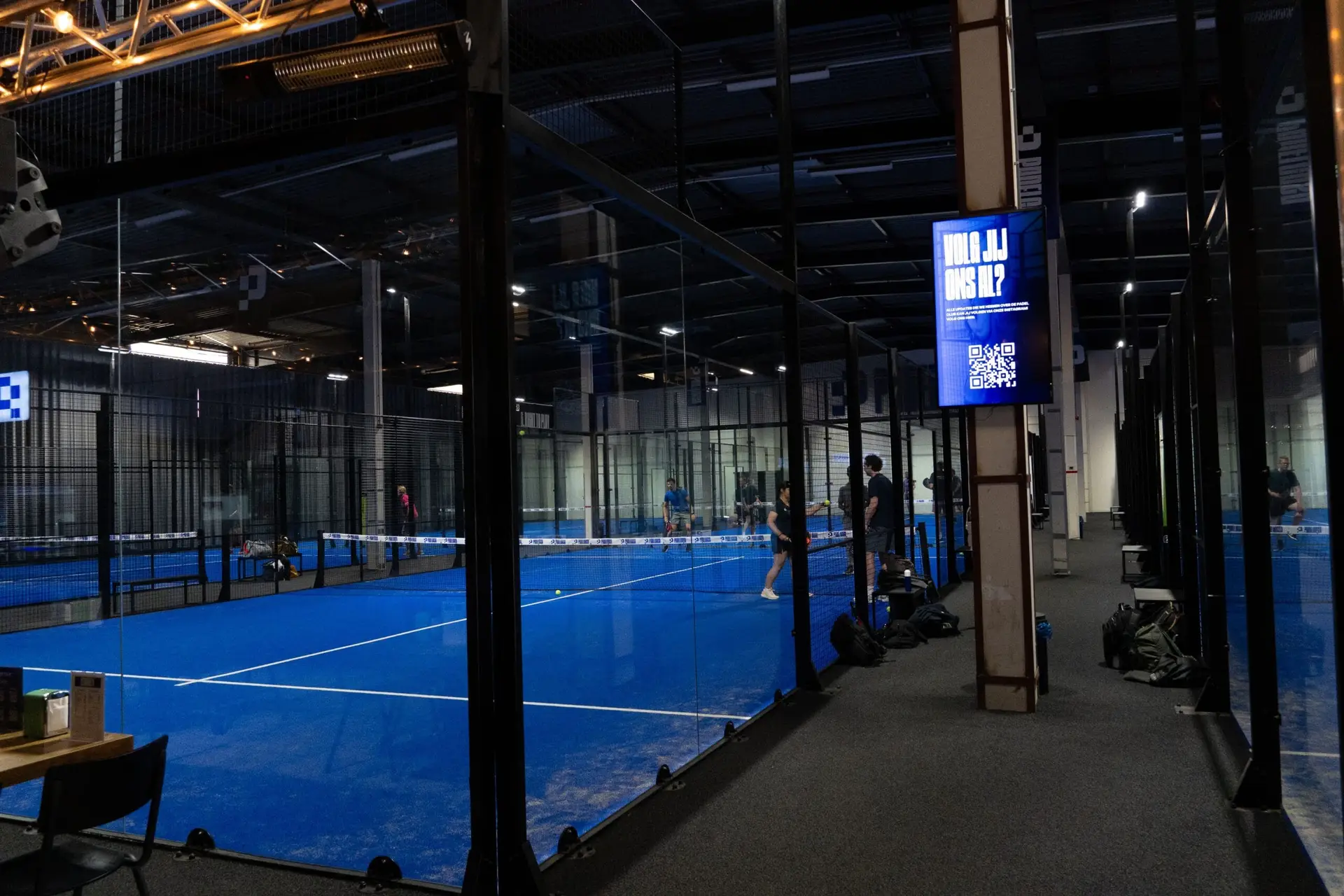 Padelbanen bij Padelcasa