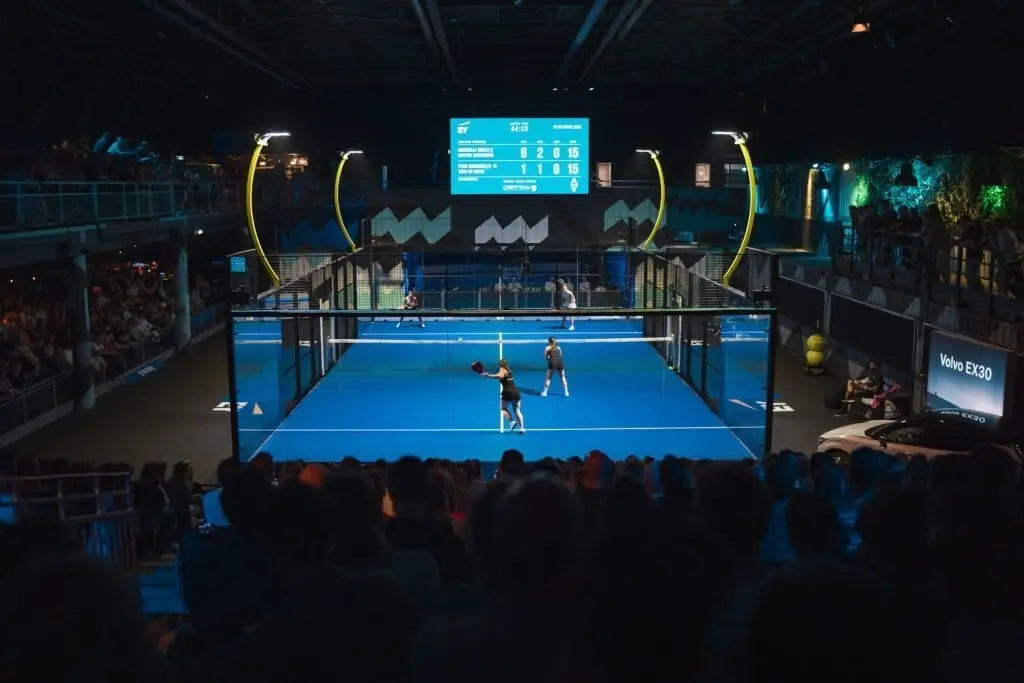 Padelbanen in Eindhoven 19 1 indoor padelbanen van EY NK Padel 2025 in Eindhoven