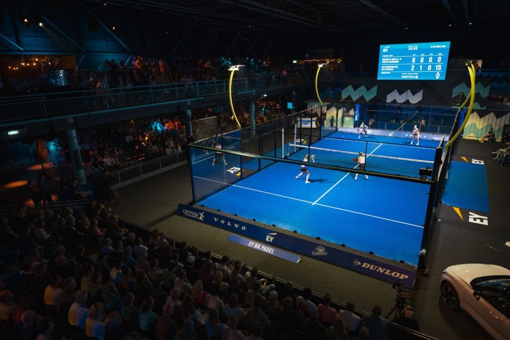 Centre Court tijdens het NK min