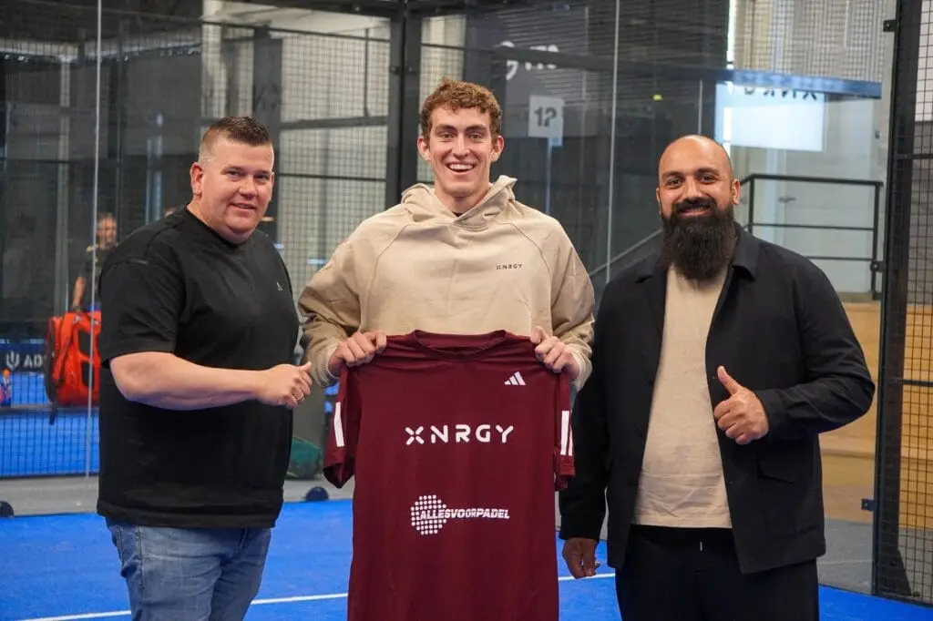 Nieuwe Allesvoorpadel sponsorspeler Thijs Roper