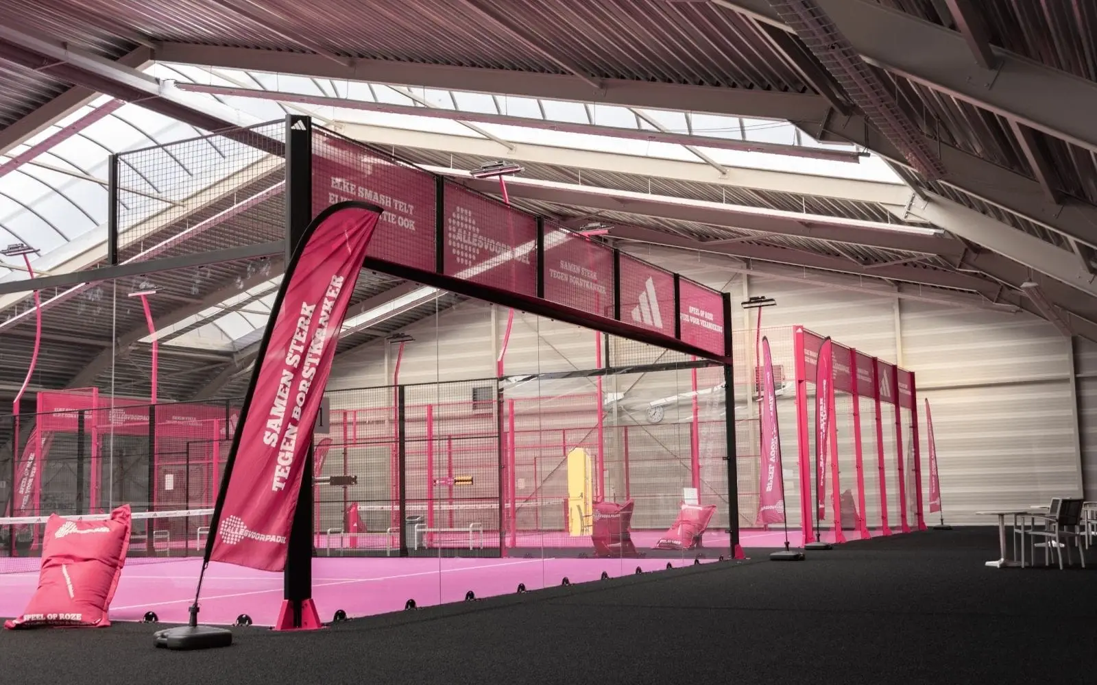 Pink Ribbon padelbanen