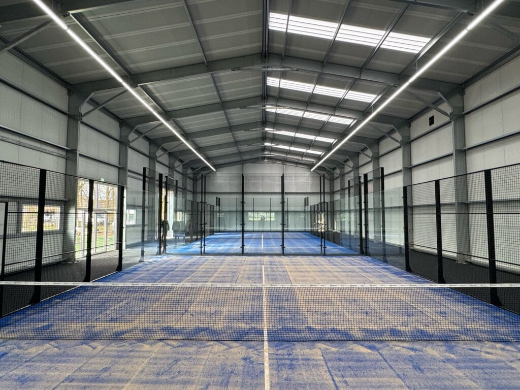 Padelbanen bij TV t Schilt