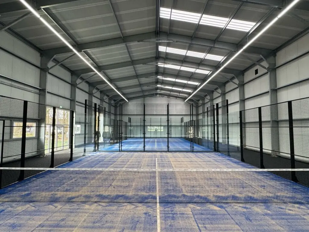Padelbanen bij TV t Schilt