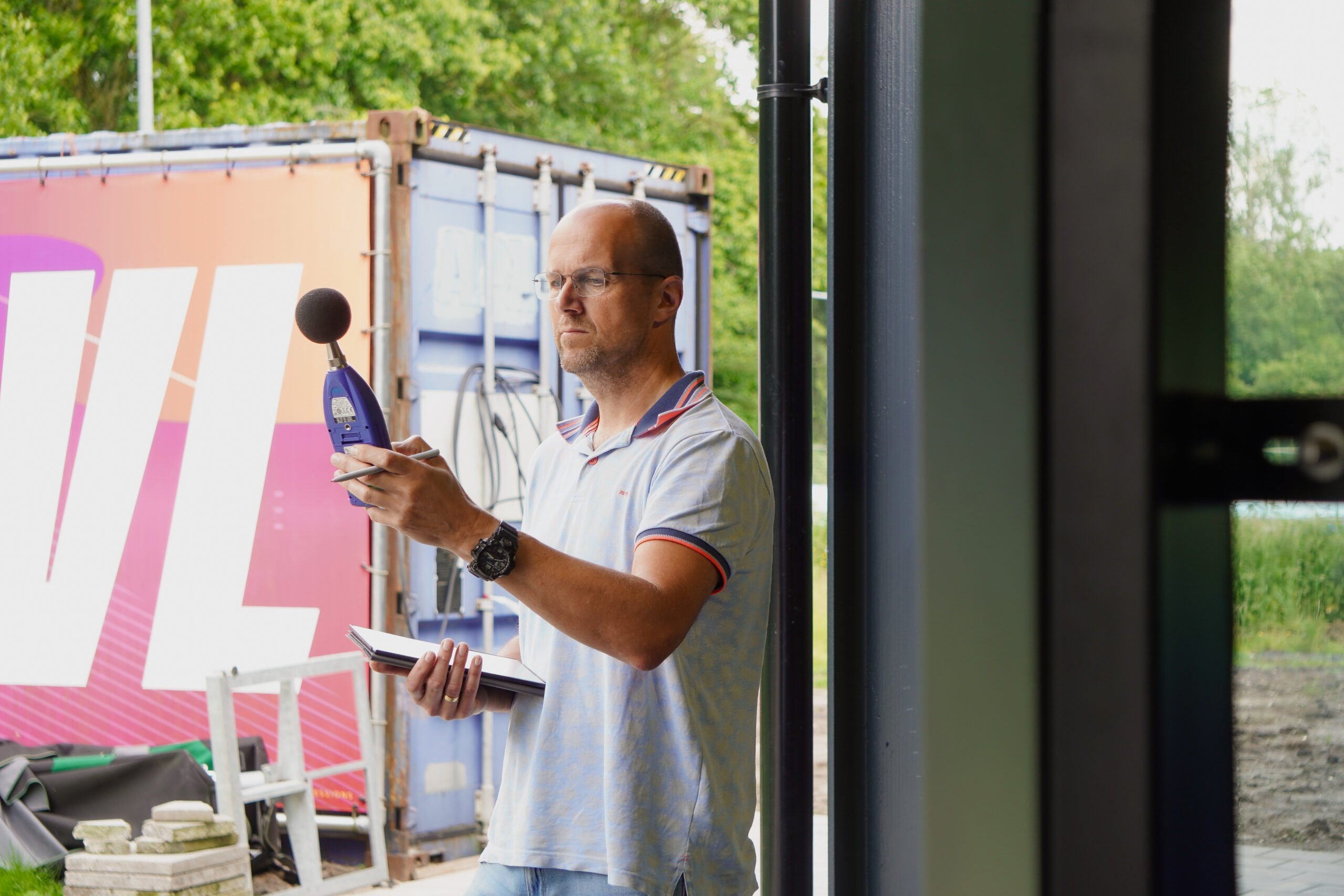 Contaminación acústica pistas de pádel 1 A escala estricta