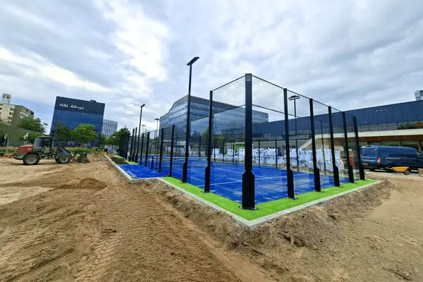 2 outdoor padelbanen van Universiteit Leiden in Leiden