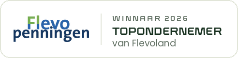 Flevopenningen 2026 - winnaar Topondernemer van Flevoland